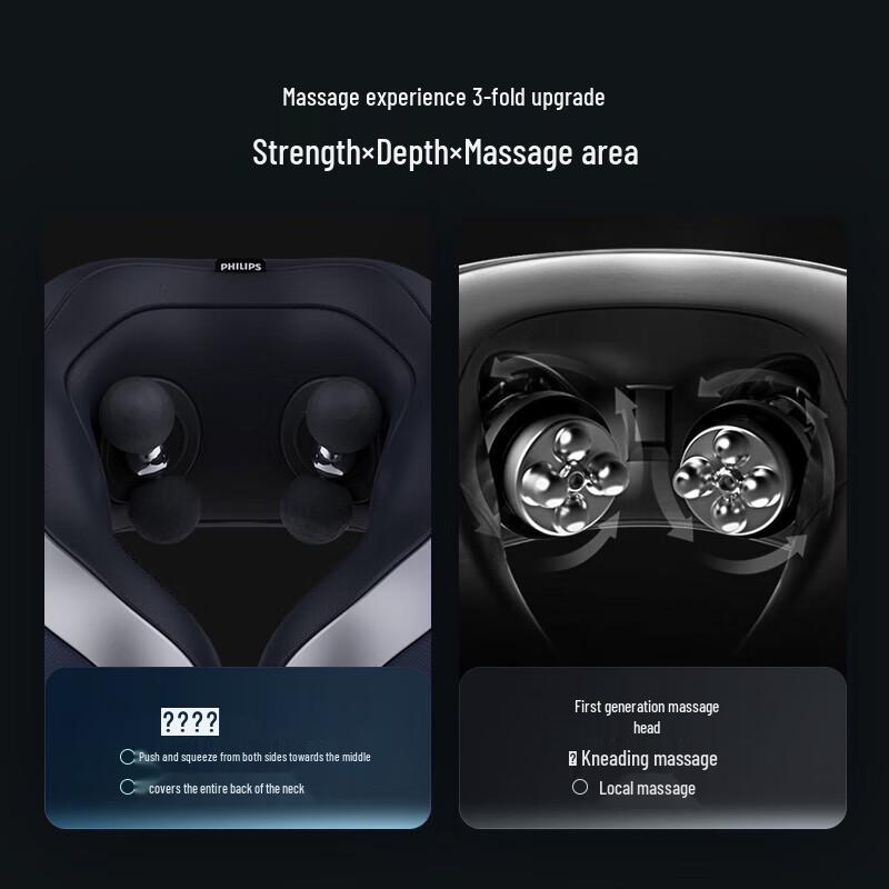 Philips U-Shape Neck and Shoulder Massager with Heat