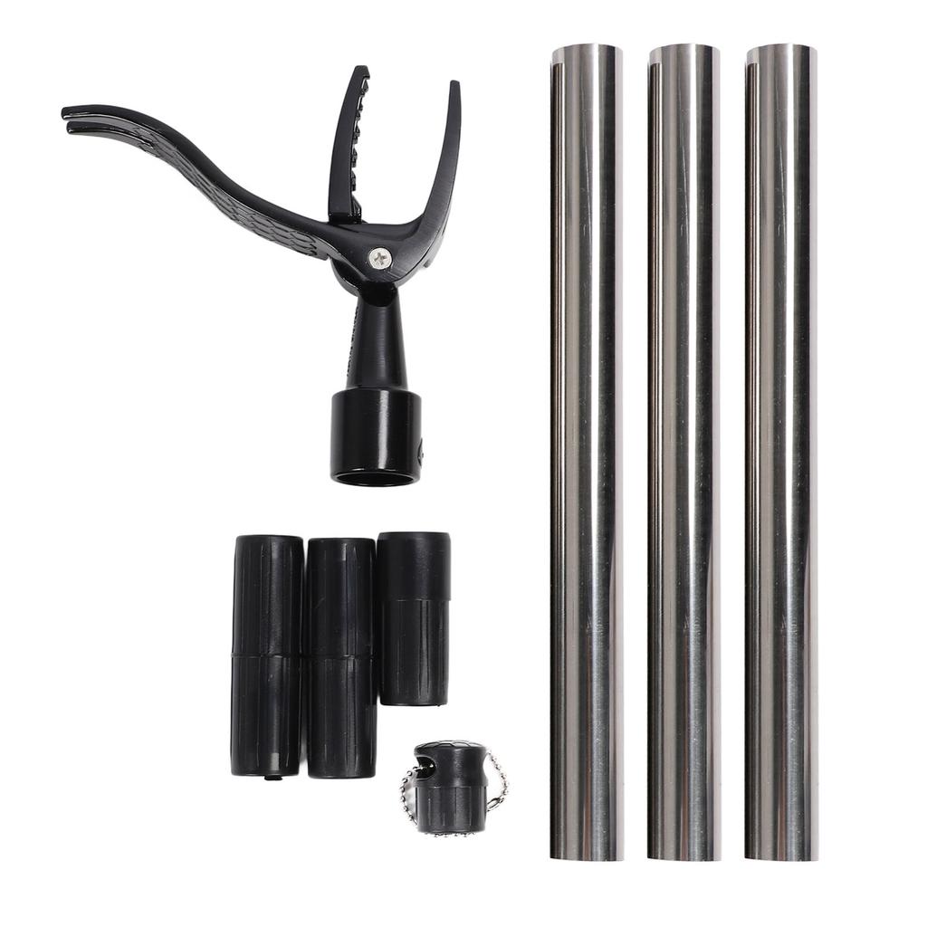 Stand Up Weed Puller Tool with Long Handle Stainless Steel Garden Hand Weeding Tool for Dandelion