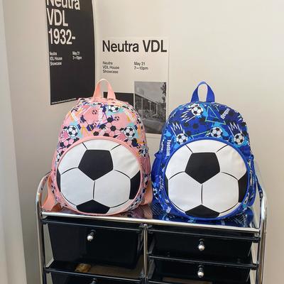 Zaino da calcio per bambini super leggero protezione per la colonna vertebrale riduce il carico zaino per l'asilo