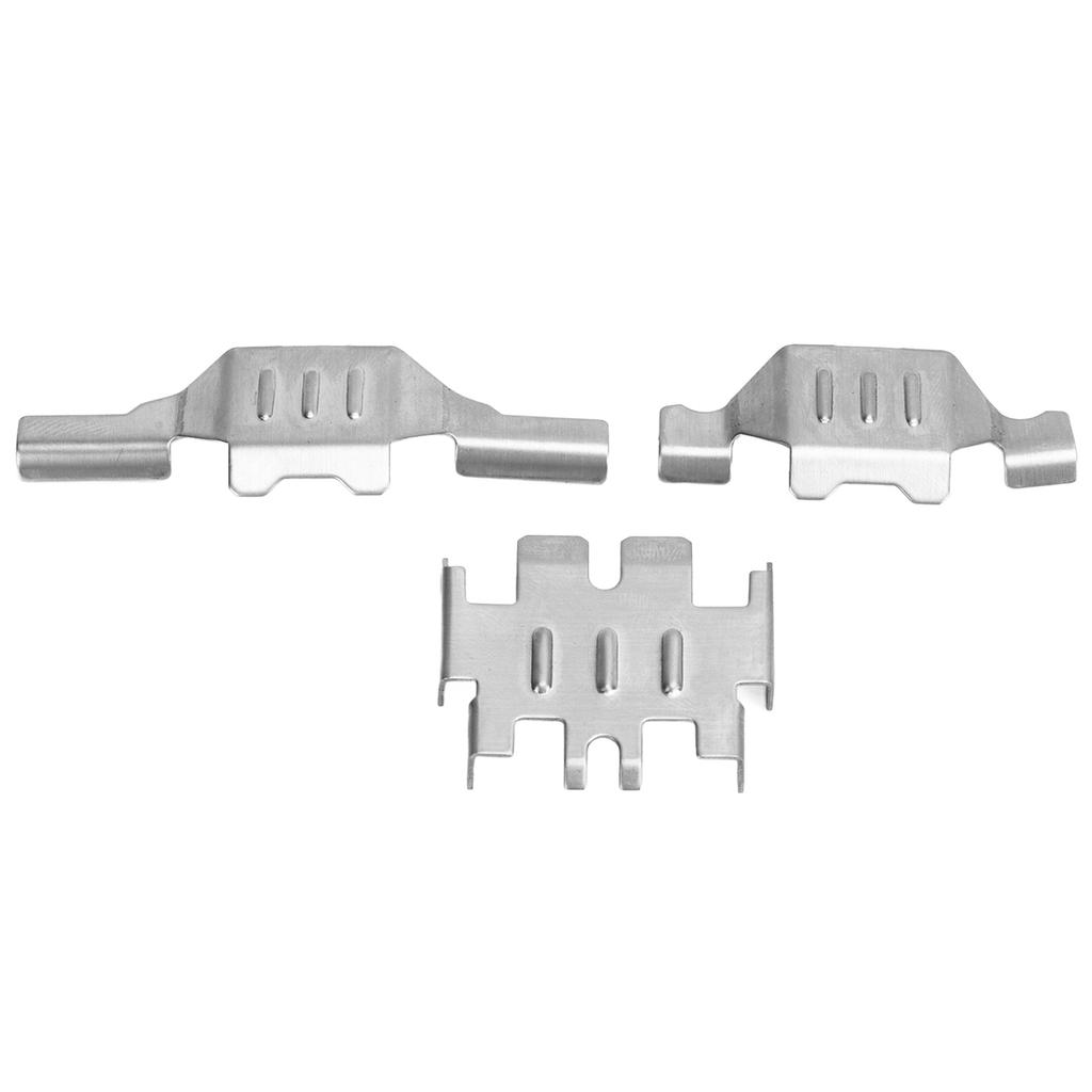Stainless Steel Chassis Armor RC Chassis Armors Set for Traxxas TRX4M 118 Upgrade RC Car