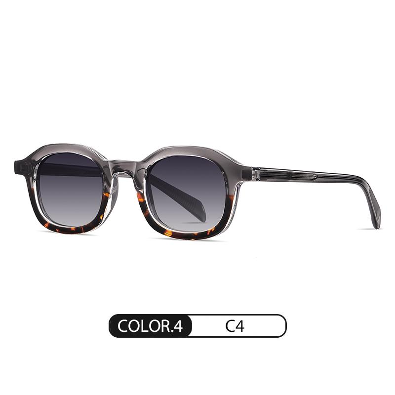 1Pcs New Fashion Trend Design Sense Board Sunglasses Retro Polygon Polarized Sunglasses Anti-Blue Light Glasses