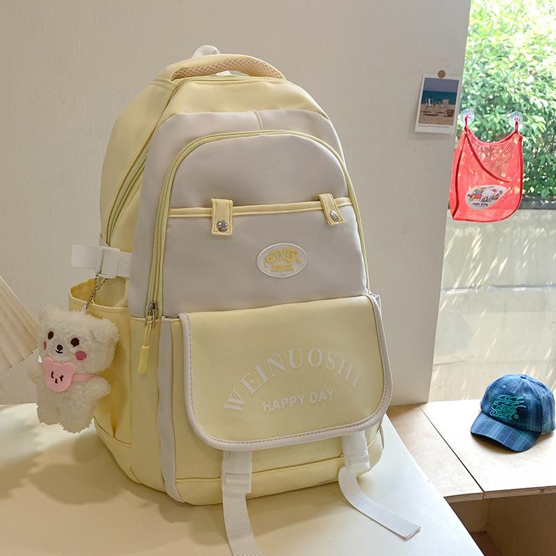Children's Schoolbags Elementary School First Grade Girls Junior High School Boy Letter School Backpack