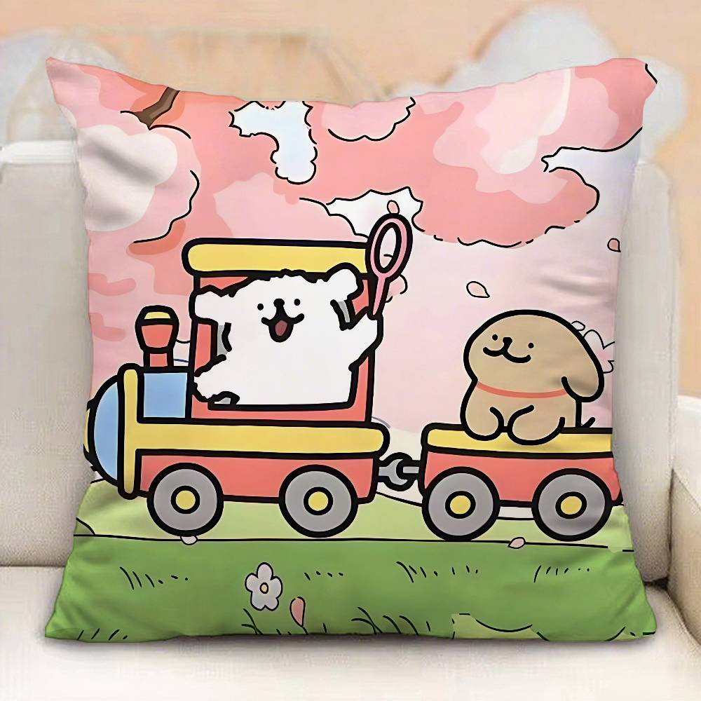 M-MalteseS Cute Pillow Case Pillowcases Home Decor Living Room Decor Cushion Covers