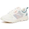 Anta Anti-Slip And Wear-Resistant Lightweight Low-Top Casual Running Shoes Women's White Cyan Sneakers 92625512-23