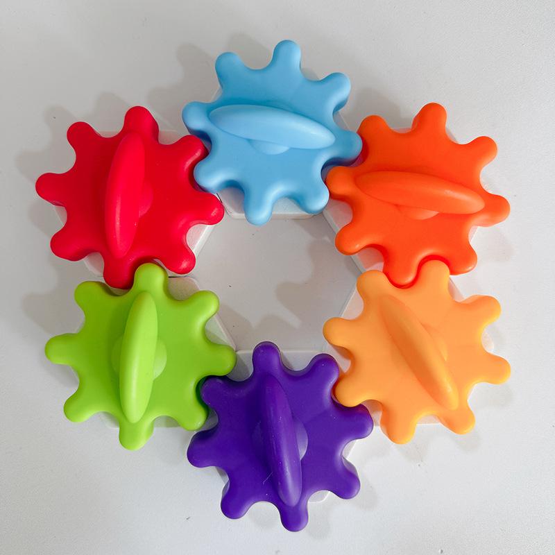 Красочная гусеница Деревянная Монтессори развивающая доска-головоломка игрушка