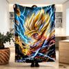 Coperta Stampata DRAGON BALL - Morbida e Confortevole, per Camera da Letto, Viaggio, Divano, Decorazione Casa - Regalo di Compleanno Natale per Amico