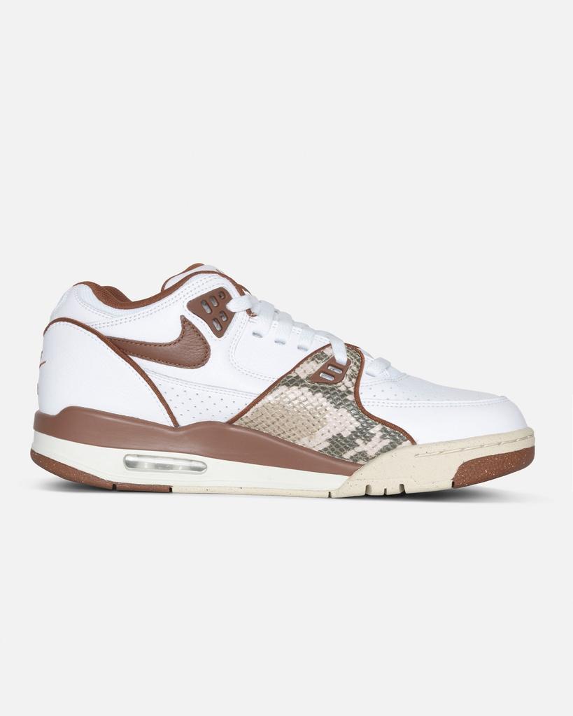 FD6475-100 Stussy Nike Air Flight 89 Low SP White and Pecan (Men's)