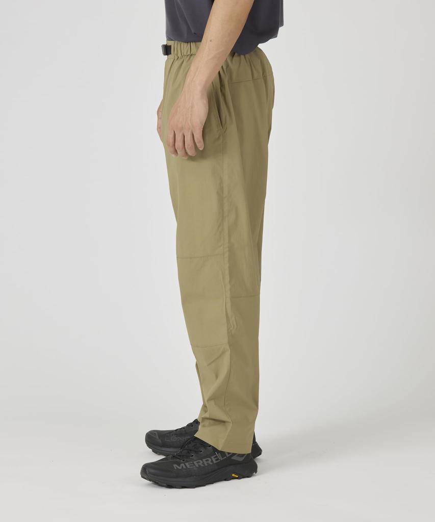 Snow Peak New Standard Utility Pants Long Pants for Men and Size L NSD-PT-25AU001 Women, BLACK,