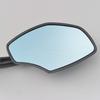 Daytona Motorcycle Mirror, 10mm, Right-Hand Thread Compatible, Blue Anti-Glare Parallel Mirror, Blast Black, Single Mirror for Right-Hand Use, 98916