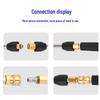Stainless Steel High-Pressure Washer Extension Lance CN plug (adapter included)