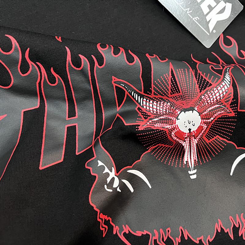 2026 Summer Thrasher Skateboard Magazine Letter Print T-Shirt Men Women Oversized Cotton Short Sleeve Casual Streetwear Tee Top