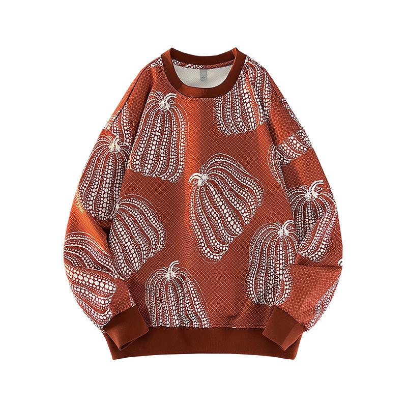 Модный брендовый легкий роскошный свитер с круглым вырезом для молодых мужчин — фото 5