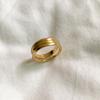 Marsbom Two-Line Gold Ring
