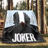 1 Stück Joker Outdoor Personalisierte Flanelldecke, Weiche, Leichte Personalisierte Flanelldecke, Digitaldruck,