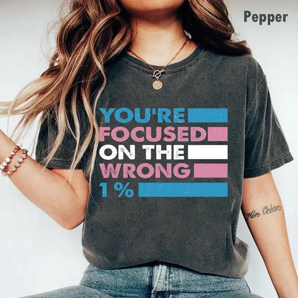 Transgender Rights Shirt, LGBTQ Queer Pride Ally, Pro Dei Trans Human Rights Unisex T-Shirt XXL
