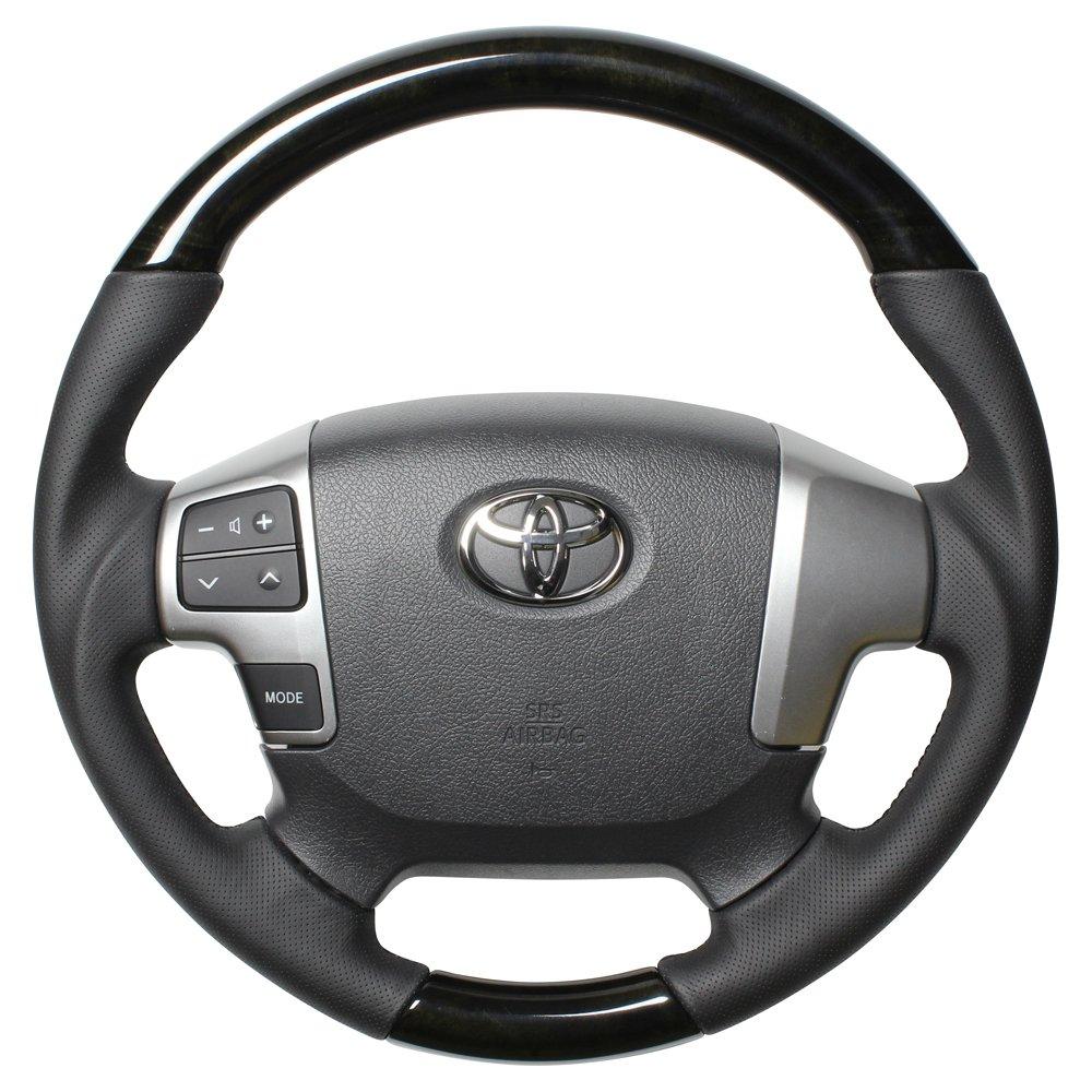 

РЕАЛЬНЫЙ Руль Серия 4-я Regius Ace Серия 4-я Пистолетная рукоятка OEM Диаметр Черное дерево [Hiace (200 поколение) / (200 поколение)] H204-BKW-BK