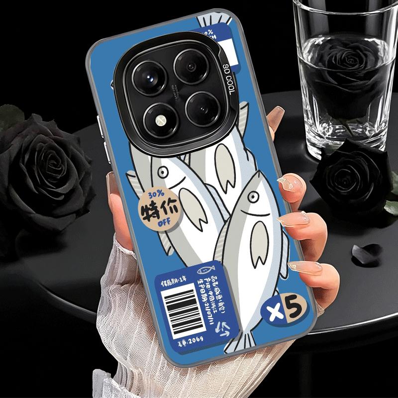 Discounted Salted Fish Soft Phone Case for Xiaomi Redmi Note 13 14 15 Pro Plus 12S 12 11S 11 11T 10S 10 Shockproof Cover Back Sh