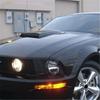 Car Front Bonnet Hood Decorative 3D Air Flow Intake Scoop Vent Cover Black