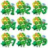 Green Dinosaur Balloon Set Happy Birthday Party Decoration 32 Inch Number Film Balloon Children's Birthday Decoration Bady Shower Parties Supplies
