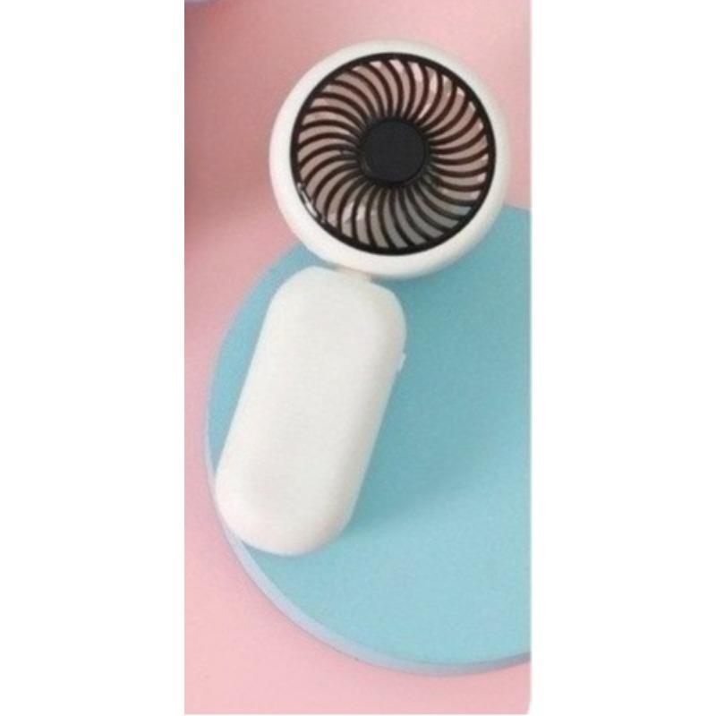 New Portable Outdoor Mini Handheld Fan Gift Spray Fan Humidification Ice Coating Handheld Fan, No Battery Include