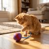 Adjustable Pet Automatic Rolling Ball Small Tail Interactive Cat Toys  Energy-Consuming