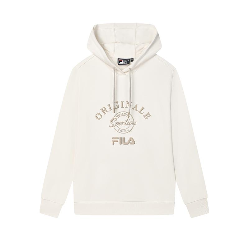 New FILA ORIGINALE Sweatshirt Women's Fresh Ivory F11W449210FIV