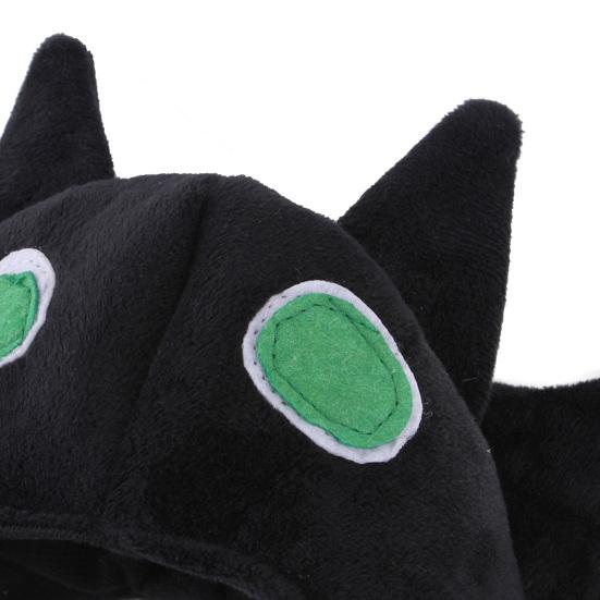 Pet Headgear Cute Bat Shaped Pet Hat Halloween Costume Soft Comfortable Cat