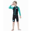 Diving Wetsuit Kids 2.5mm Neoprene Shorty Suit Warm Thermal Snorkeling Surfing Jellyfish Protection Unisex