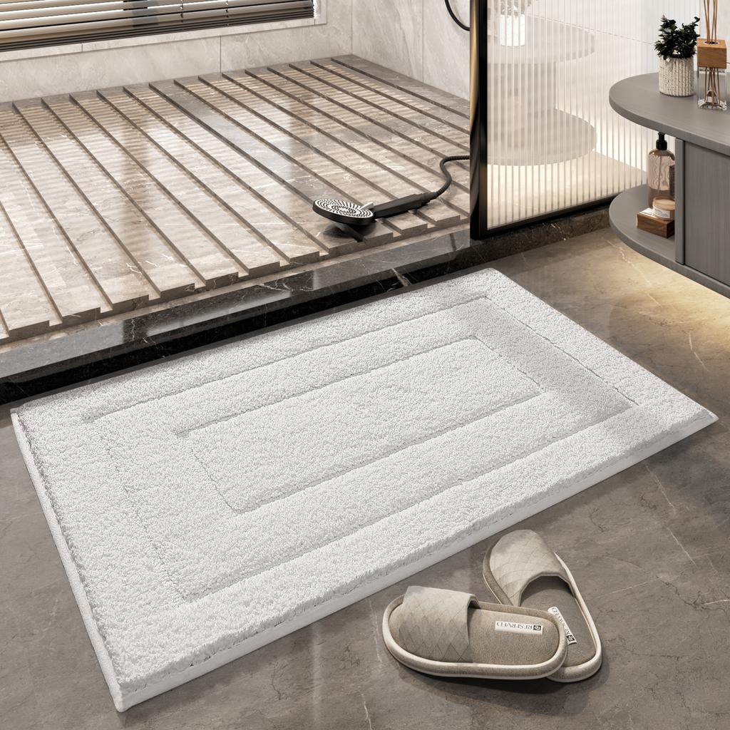 2026 Simple Striped Door Mat, Door Mat, Carpet, Bathroom, Non-slip Absorbent Foot Mat, Quick Drying
