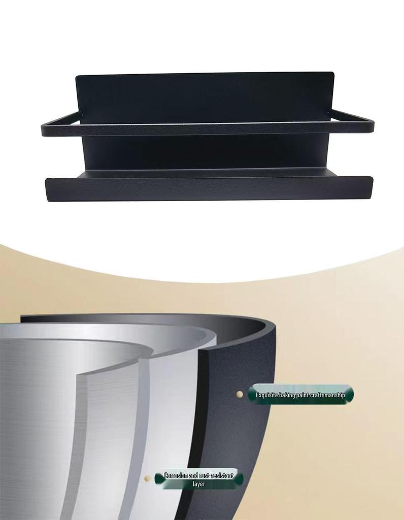 Multi-Functional Wrought Iron Magnetic Kitchen & Cosmetic Storage Rack