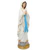 Our Lady of Lourdes Blessed Virgin Mother Mary Catholic Religious Gift Colored Resin Figurine Statue