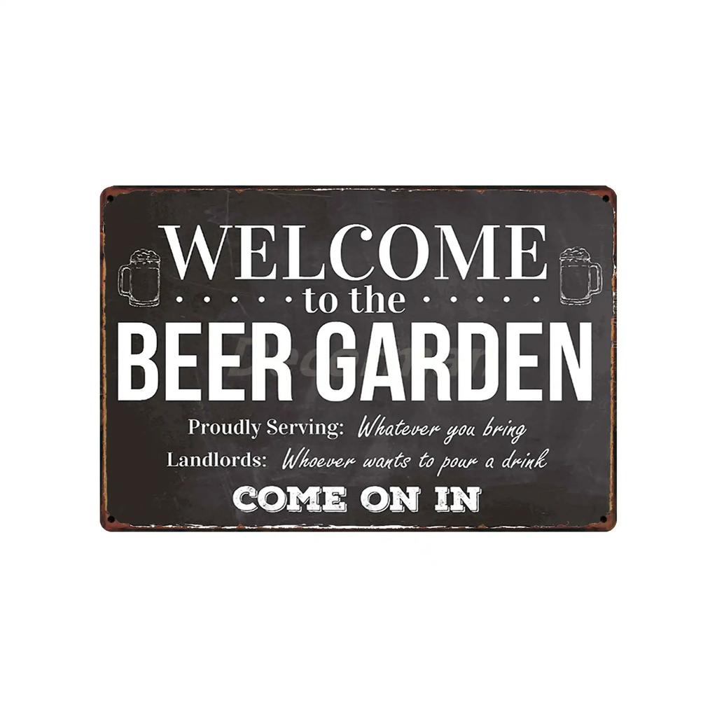 [ DecorMan ] BBQ Kitchen  Metal Signs Custom Wholesale Painting Bar Decor DD-1688