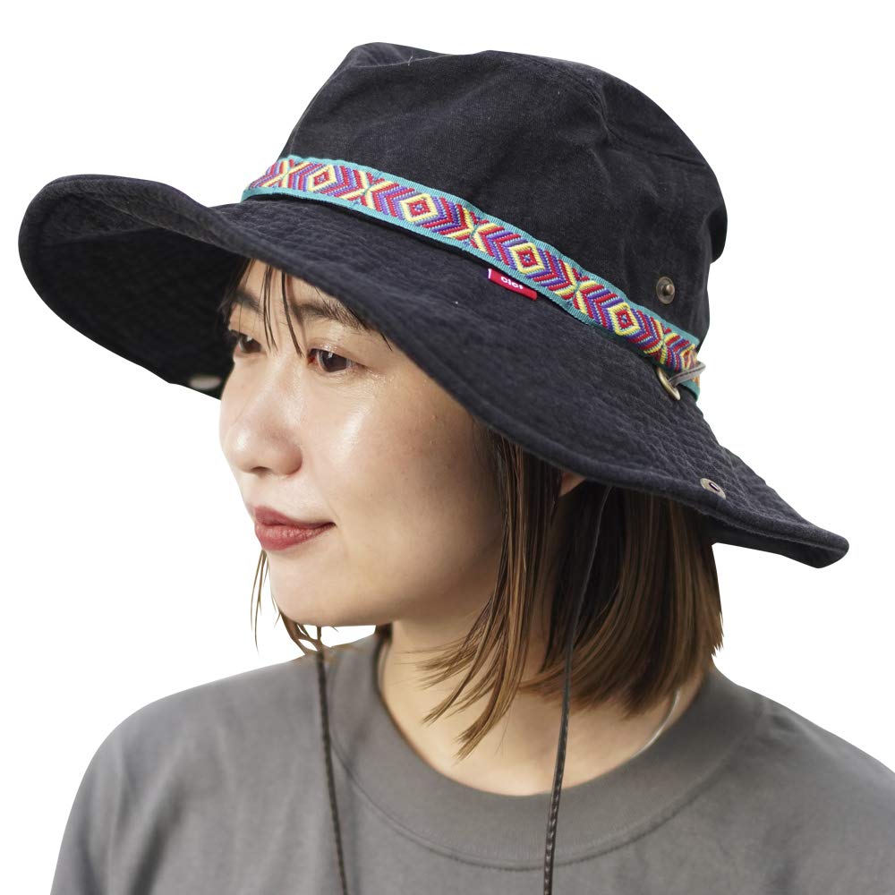 

Шляпа CLE Adventure Safari Wide Black, Шляпа, На открытом воздухе, Поля, XL, чёрный