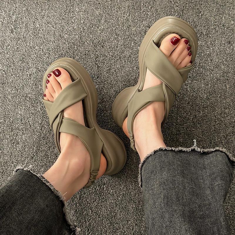 Ladies' Hollow Heel Wedding Sandals