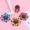 Plastic Spinner Gyroscope With Deformable Mecha Chain For Stress Relief And Hand Exercise