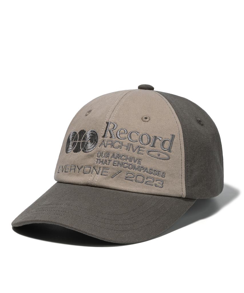 Suku Record Ball Cap - Khaki/Light Beige