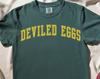 Deviled Eggs Shirt, Gifts, COMFORT COLORS, Tshirt, Crew Neck Tee, Crewneck, Short Sleeve, Men Women, Unisex