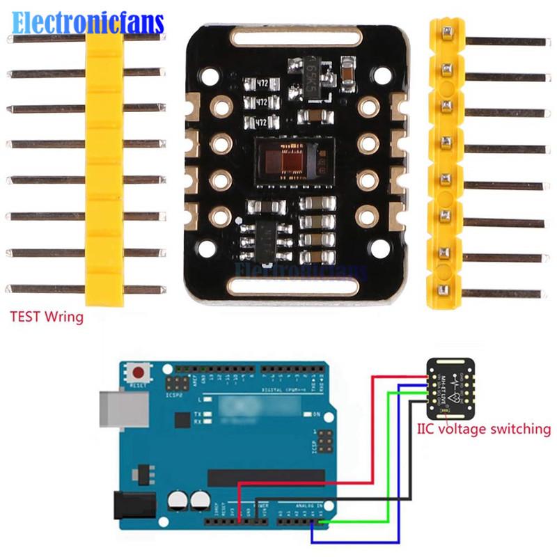 MAX30102 Herzfrequenz-Sensor-Modul Pulsdetektion Blutsauerstoff-Sensor Konzentrationstest-Modul für arduino STM32