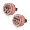 Aroma Diffuser, Wooden Car Clip, Air Freshener, Light, Made of