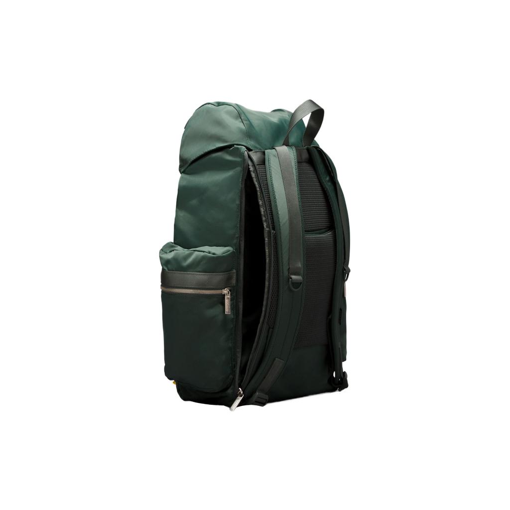 Lululemon 25L Wunderlust Multi-Functional Pocket Buckle Drawstring Closure Nylon Backpack Unisex Backpacks Deep-Jungle-Green LU9AS8S-DKFR