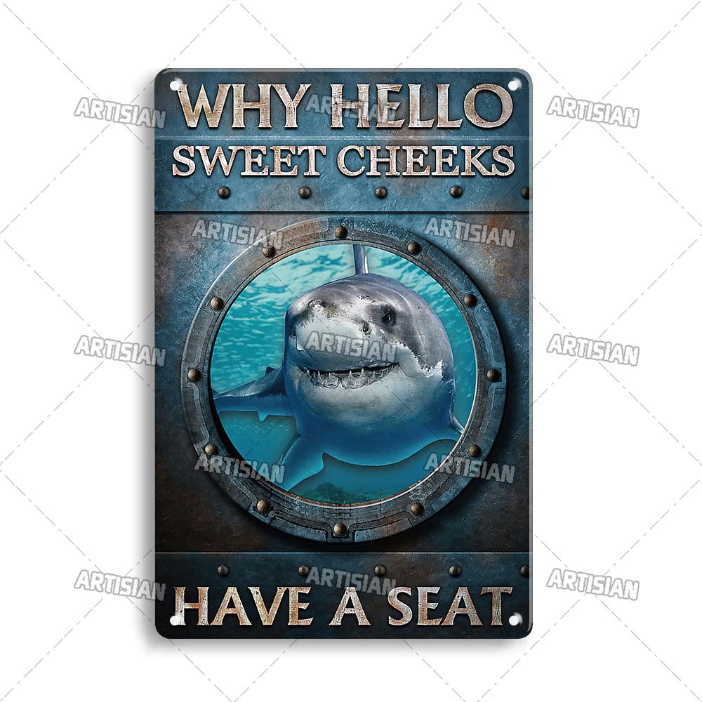 Artisian Swimming Metal Sign Diving Tin Plate Sport Decorative Plaque Ocean Funny Wall Decor Garage Bar Pub Club Hotel Cafe