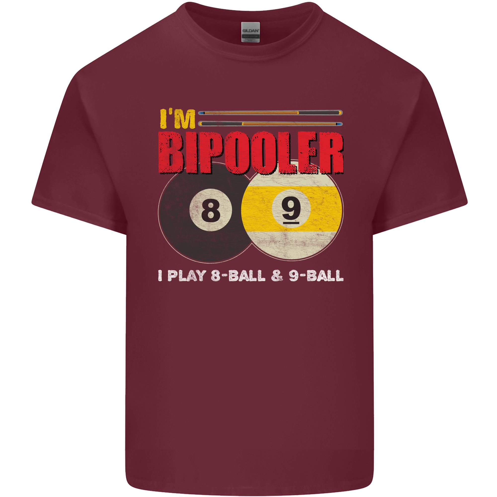 Im Bipooler I Play 8ball 9ball Funny Pool Unisexs Light Cotton Tshirt S