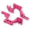 RCMAZO 2-Piece Aluminum Alloy Transmission Mount - Universal FrontRear RC Drift Gearbox Mounting Bracket Accessories for 110 Sakura Cero Ultra RC