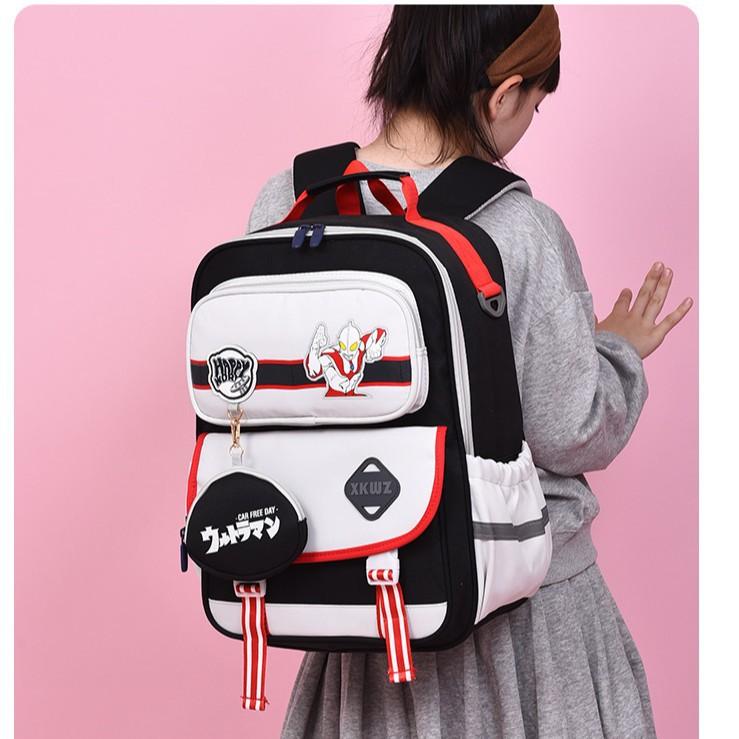 New Primary School School Bag To Reduce the Burden of Spine Protection Boys and Girls Large-capacity Backpack Children's Backpack