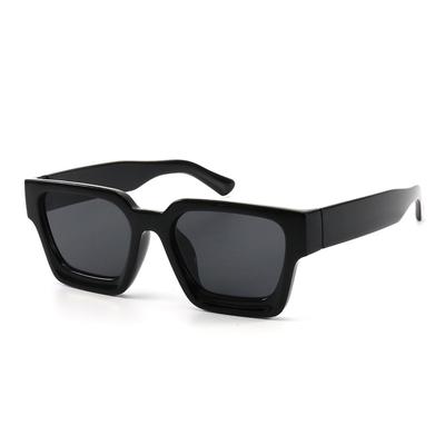 American Retro Square Sunglasses: Thick-Rimmed, Trendy, Anti-Glare, Street Style Eyewear.