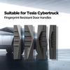 Pour Tesla Cybertruck 2025 2025 4 Pièces Poignées de Porte de Voiture Anti-Empreintes Digitales Poignée de Fermeture de Porte en Silicone Housse de Protection Accessoires