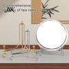 Multi-angle Adjustable Stand Iron Plate Foldable Picture Frame Display Small Tabletop Holder Easel for Photo Frames Plates Card Record Book
