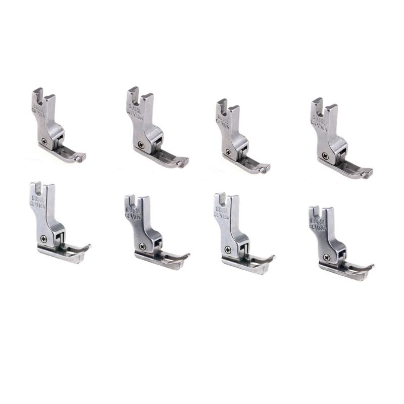 Sewing Machine Presser Foot Extended Base Designs Alloy Builds Efficient Cloth Feeding Performances