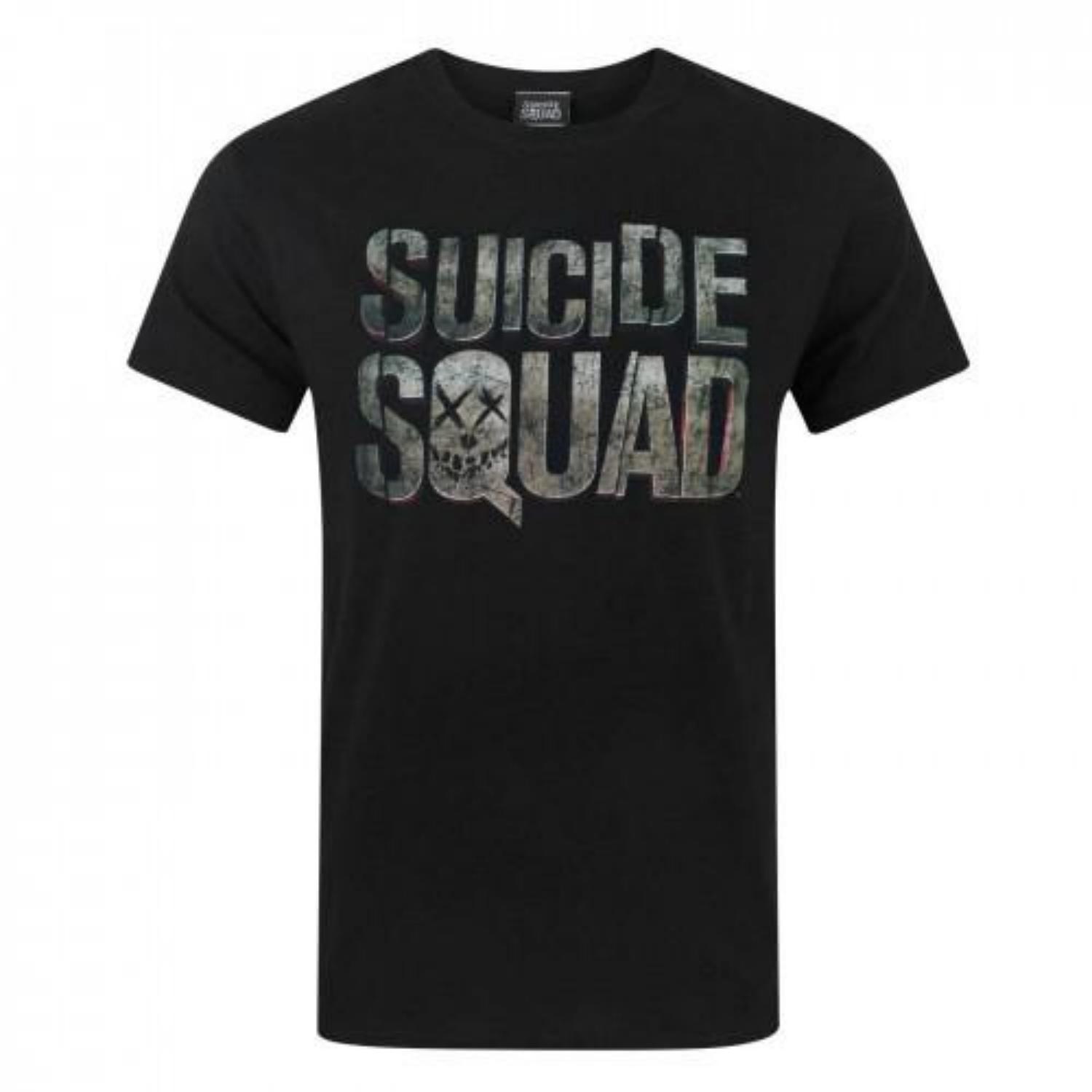 Suicide Squad Mens Logo T-Shirt S
