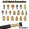 1Pcs Quick Release G1/4 Pressure Washer Adapter Set For High Pressure Wash Torch Hose